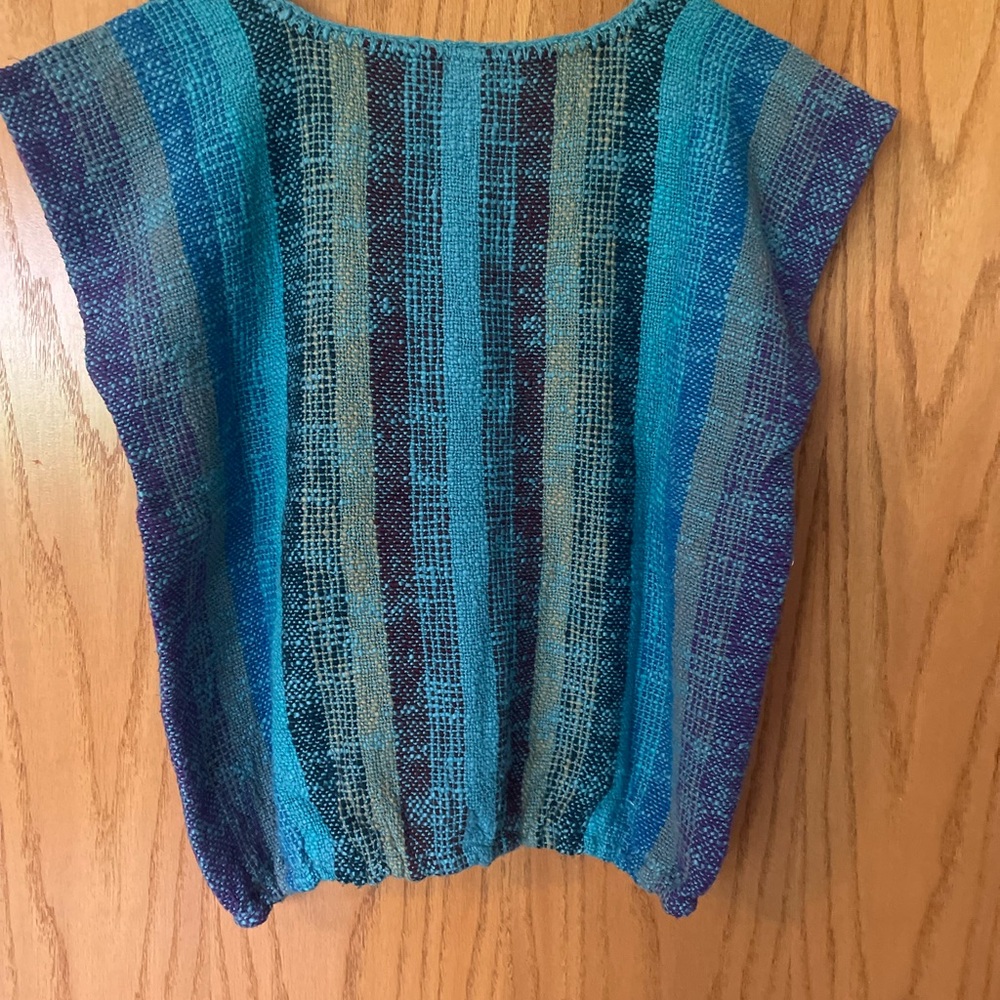 Women’s top, hand woven, size medium